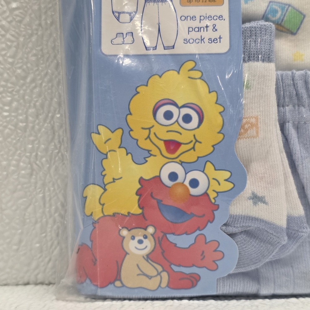 Sesame Street Baby Newborn Outfit Vintage 2000 Kmart - Picture 5 of 10